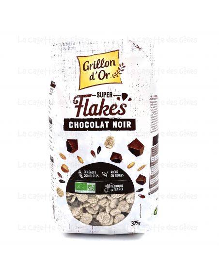 SUPER FLAKES CHOCOLAT NOIR 375G