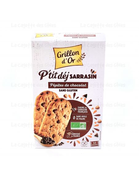 BISCUIT PETIT DEJ PEPITES CHOCOLAT 150G