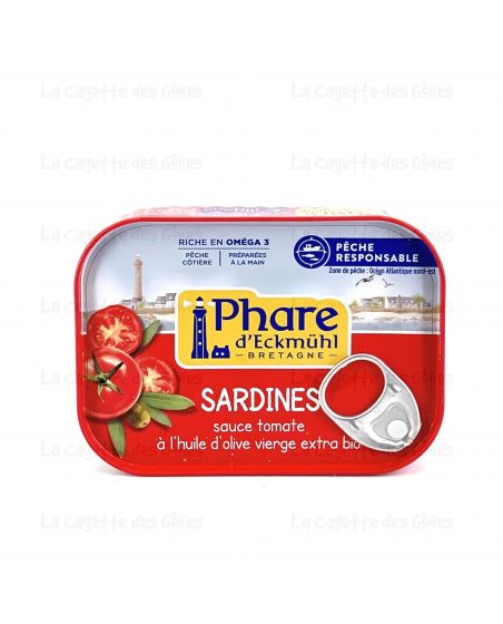 SARDINE A LA SAUCE TOMATE MSC 135G