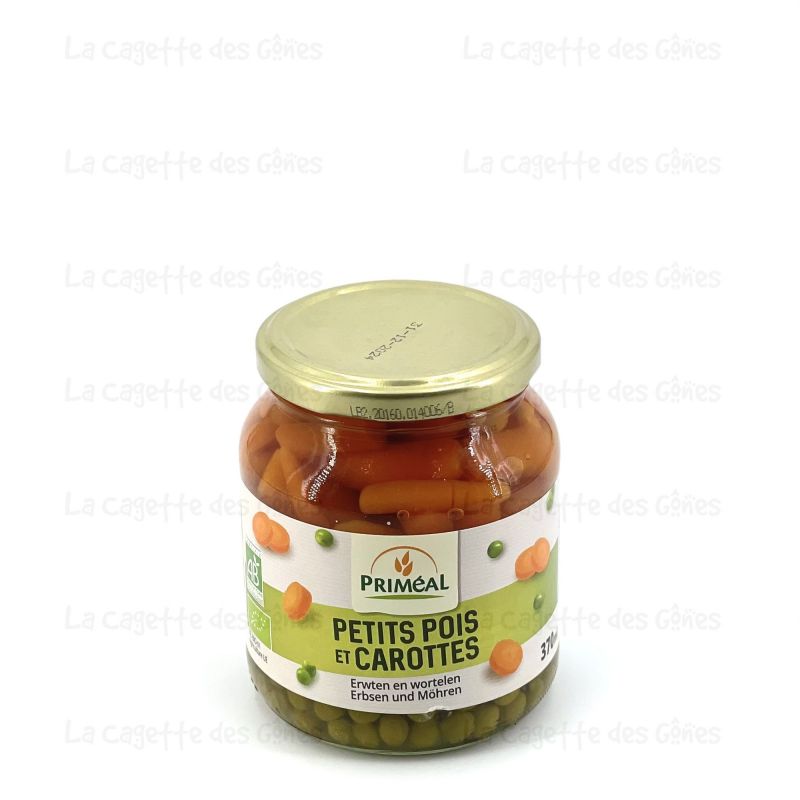 PETITS POIS ET CAROTTES 370ML