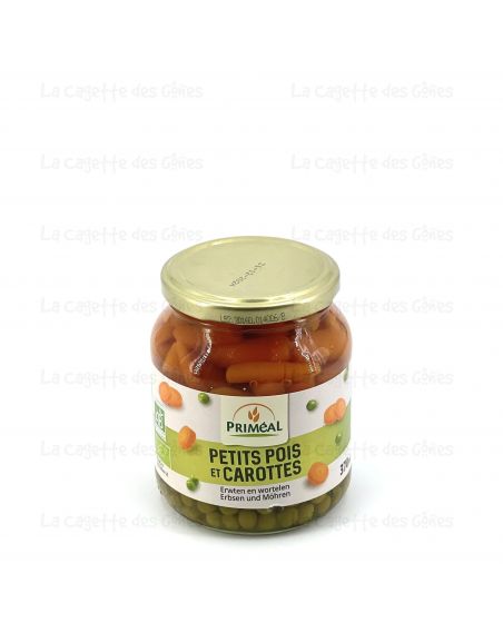 PETITS POIS ET CAROTTES 370ML