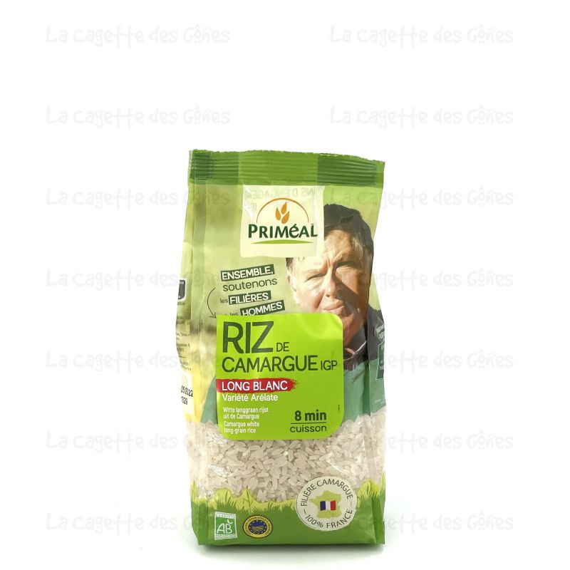 RIZ DE CAMARGUE LONG BLANC 500 G