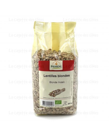 LENTILLES BLONDES 500 G