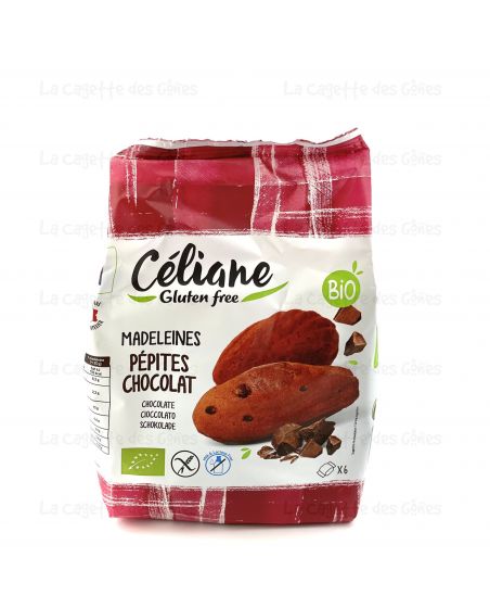 MADELEINE PEPITES CHOCOLAT X6 180G