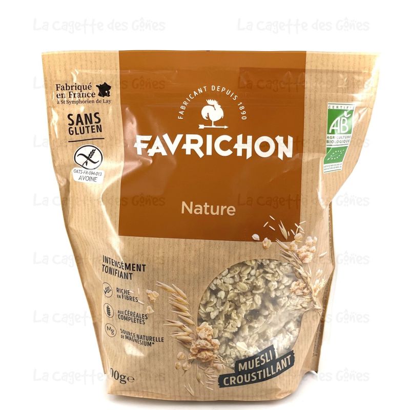 MUESLI CROUSTILLANT NATURE 500G