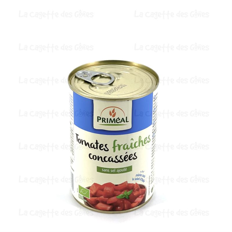 TOMATES FRAICHES CONCASSEES 400G