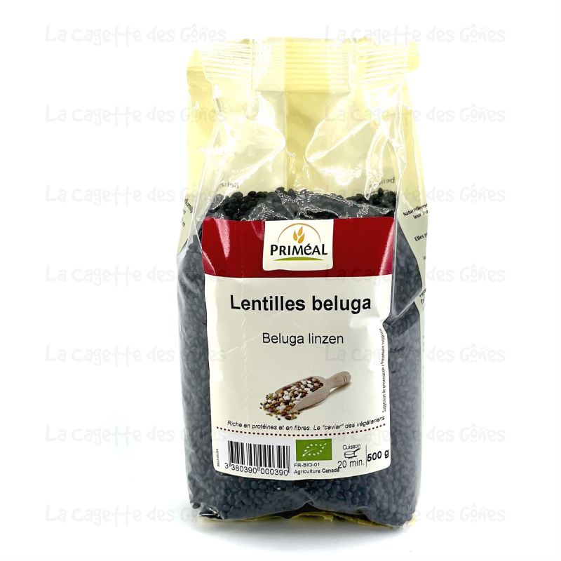 LENTILLES BELUGA 500 G