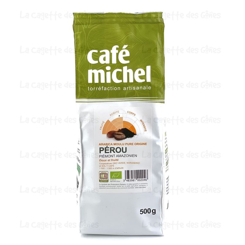 CAFE PEROU MOULU 500G