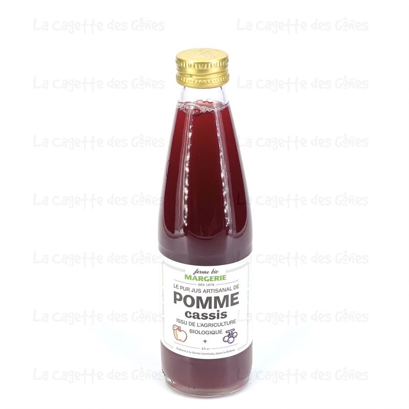 JUS DE POMME CASSIS BIO 25C