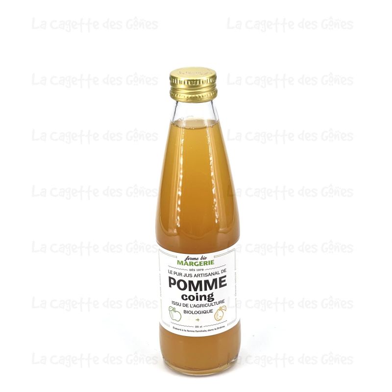 JUS DE POMME COING BIO 25CL