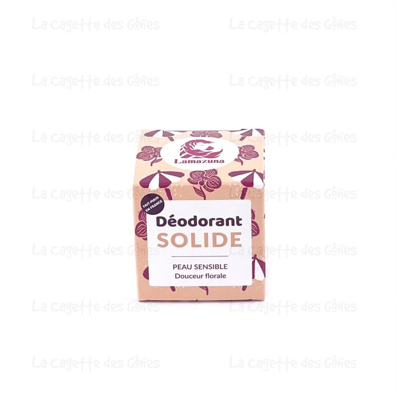 DÉODORANT SOLIDE - DOUCEUR FLORALE -PEAU SENSIBLE - 30ML