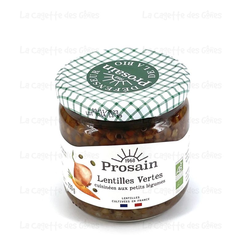 LENTILLE AUX PETITS LEGUMES 388ML