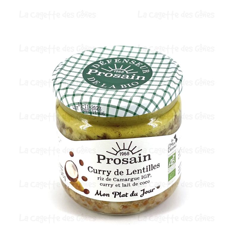 CURRY DE LENTILLES 38.8CL