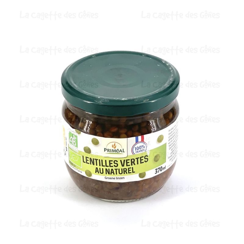 LENTILLES VERTES FRANCE 370 ML