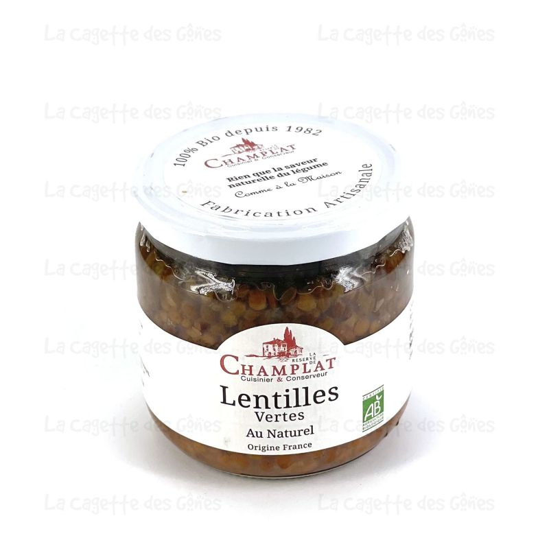 LENTILLE VERTE 240G