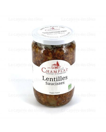 LENTILLE SAUCISSES 650G