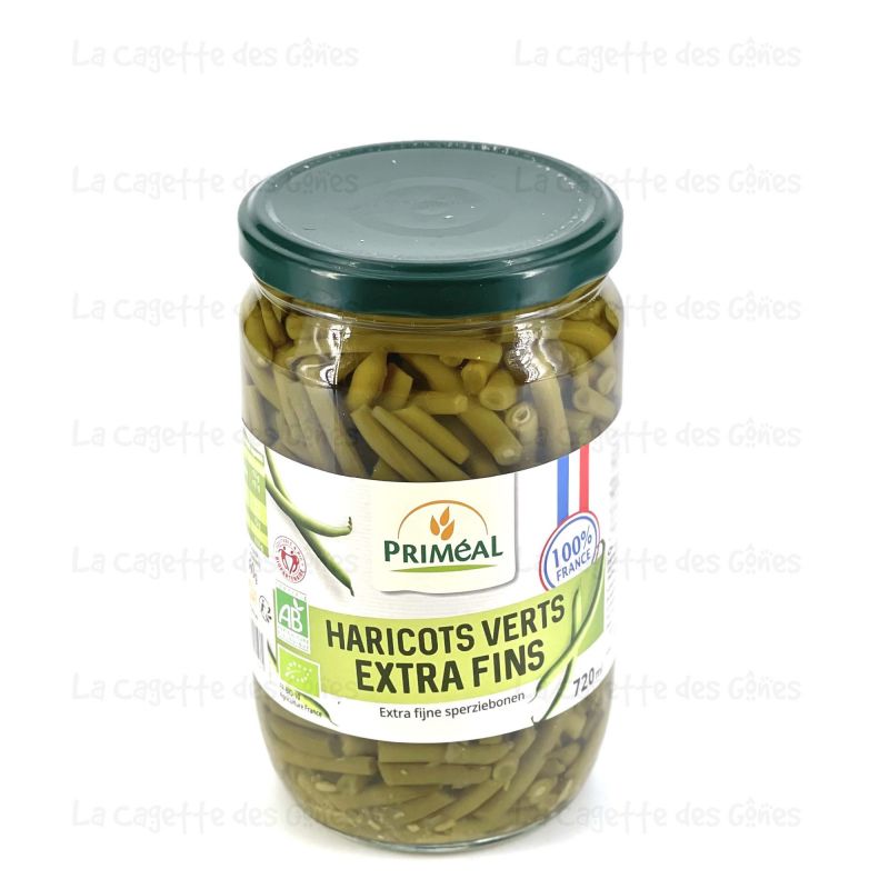 HARICOTS VERT EXTRA FINS FRANCE 720ML