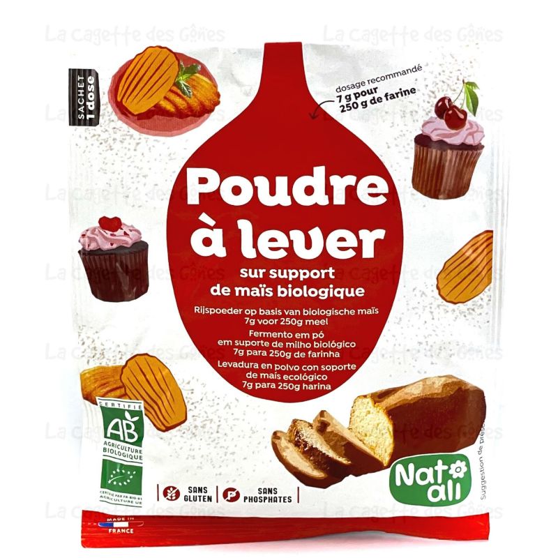 POUDRE A LEVER SANS GLUTEN 50G