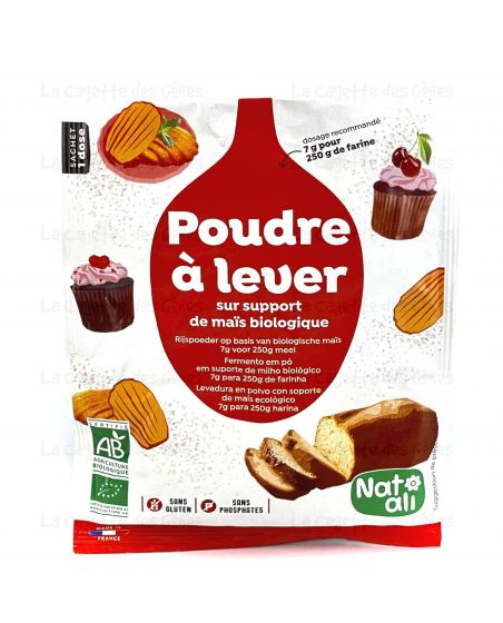 POUDRE A LEVER SANS GLUTEN 50G