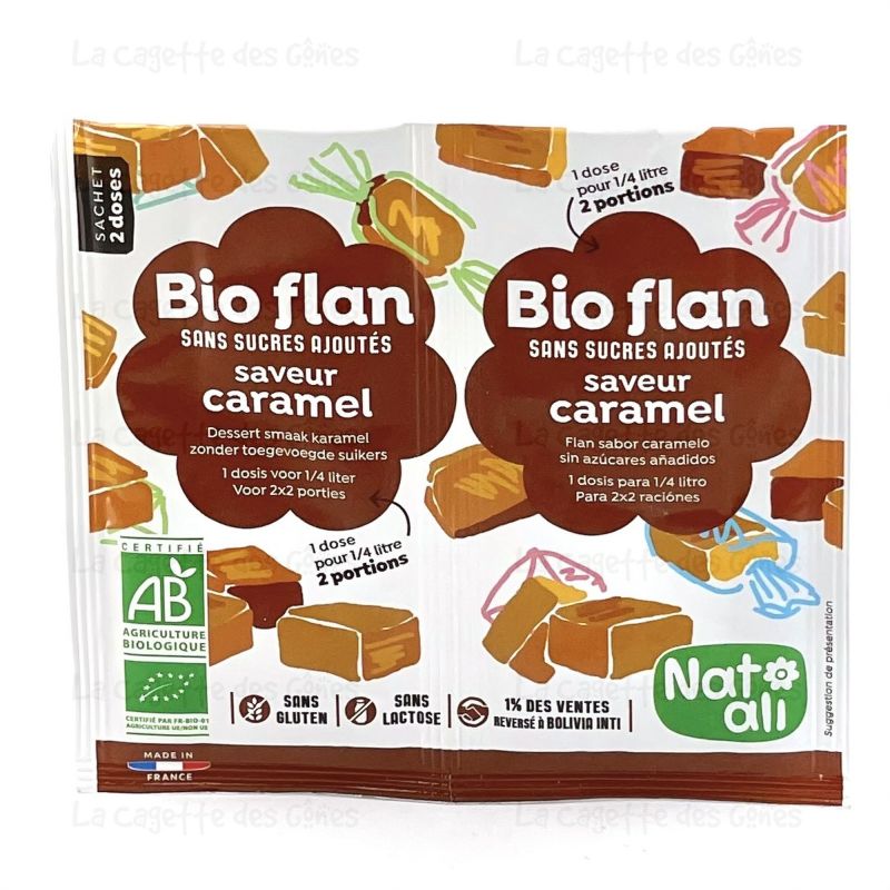 BIOFLAN CARAMEL 2X4G