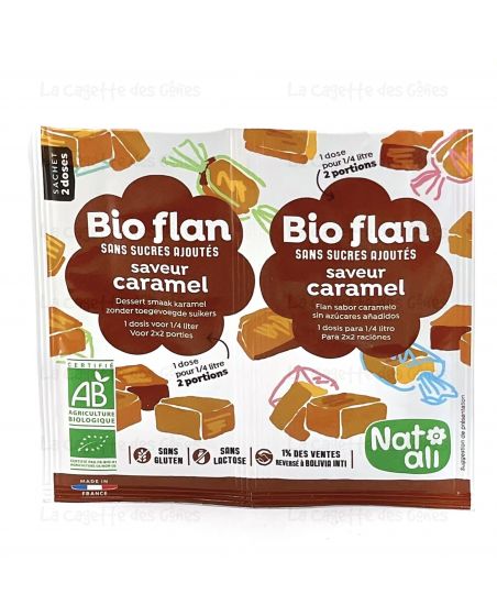 BIOFLAN CARAMEL 2X4G