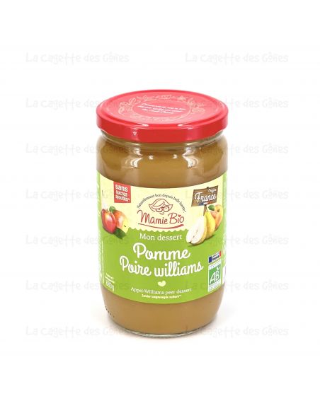 PUREE POMME-POIRE WILLIAMS 680G