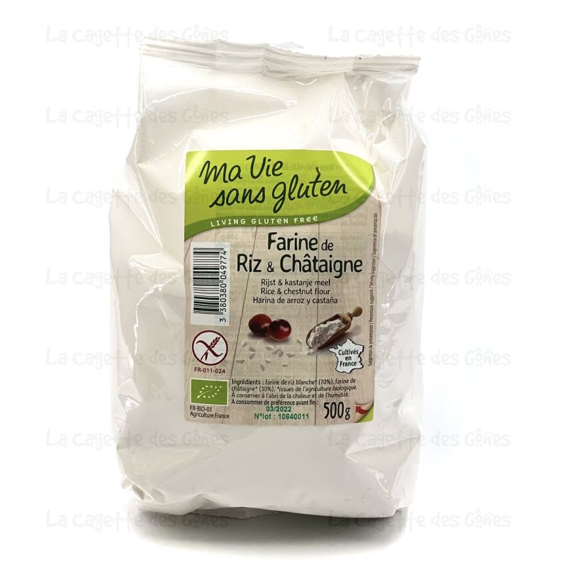 FARINE DE RIZ & CHATAIGNE 500 G