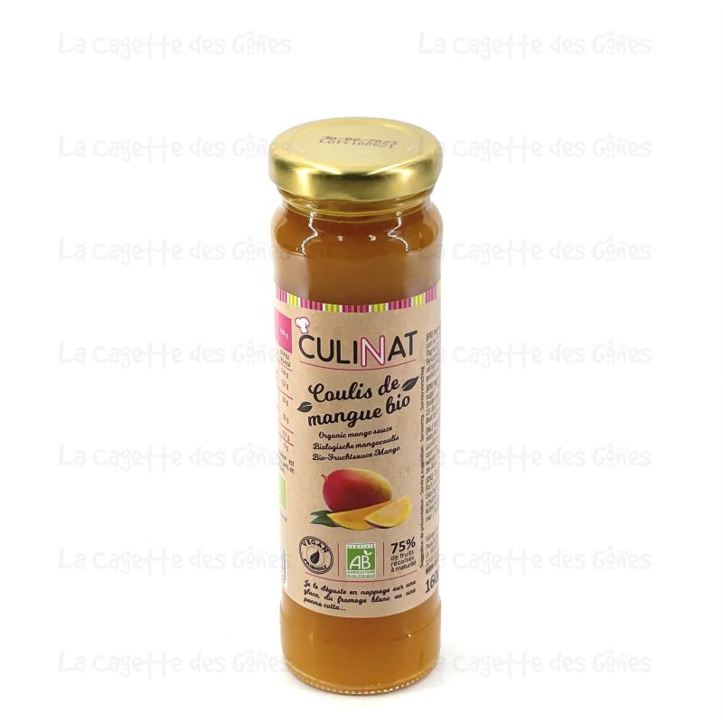 COULIS MANGUE 70% FRUITS 165G