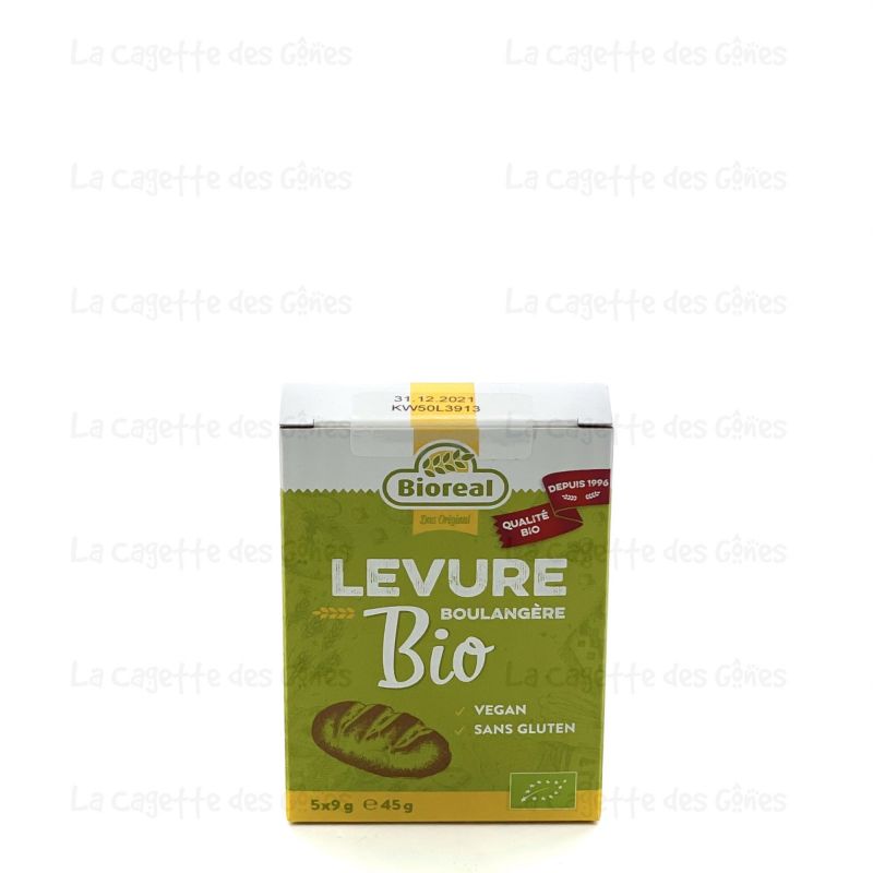 LEVURE DE BOULANGER DESHYDRATEE 5X9G