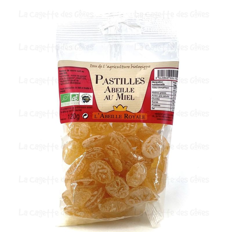 PASTILLES ABEILLE MIEL 120G