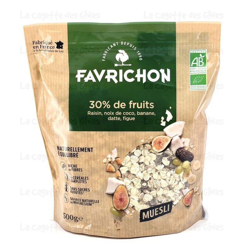 MUESLI 30% DE FRUITS 500G