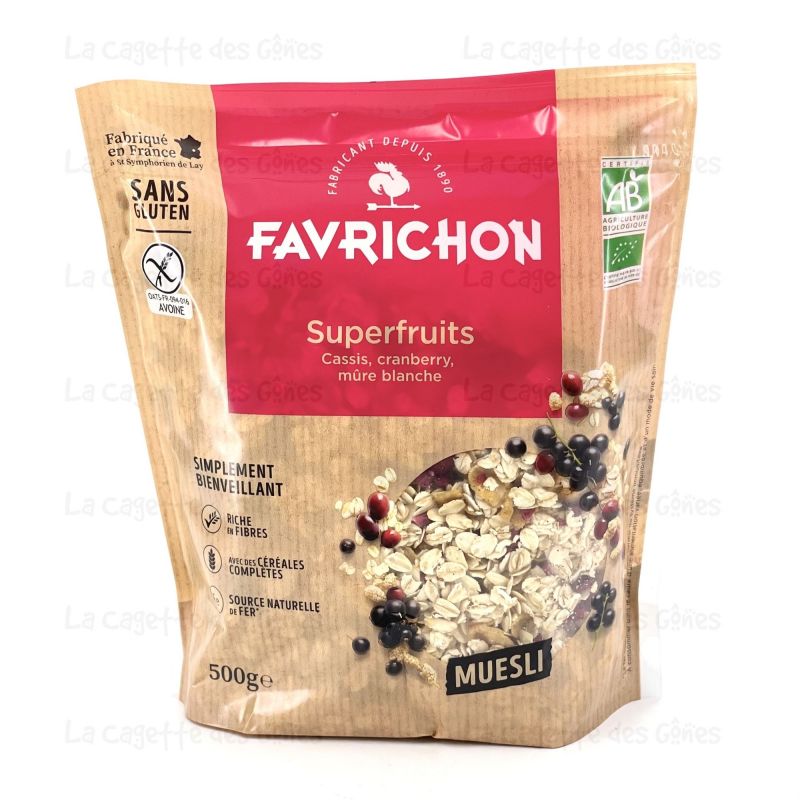 MUESLI SUPERFRUITS 500G