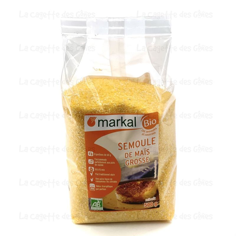 SEMOULE MAIS GROSSE SPECIALE POLENTA 500G