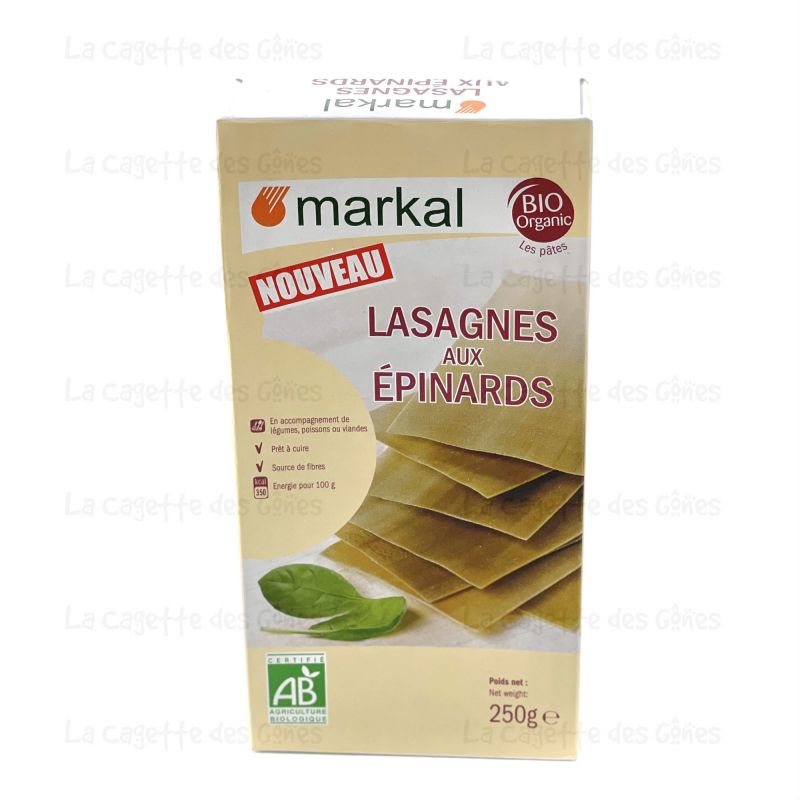 LASAGNE EPINARD 250G