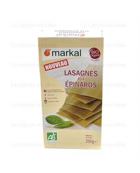 LASAGNE EPINARD 250G