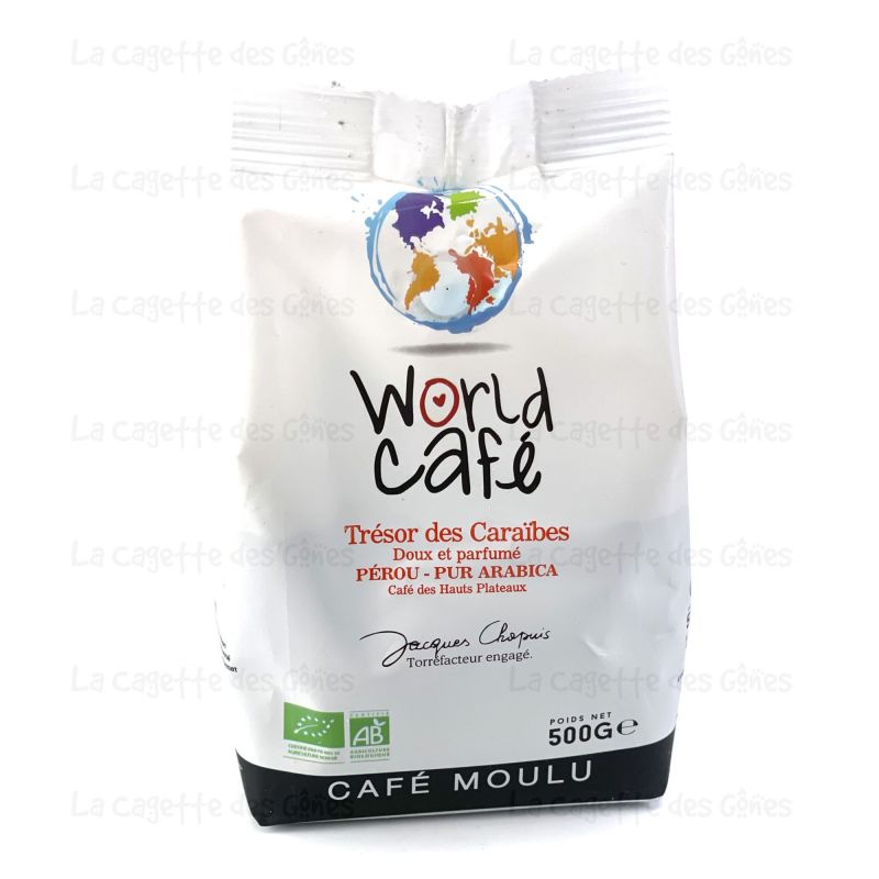 CAFE MOULU TRESOR CARAÏBES 500G