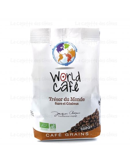 CAFE GRAIN TRESOR DU MONDE 500G