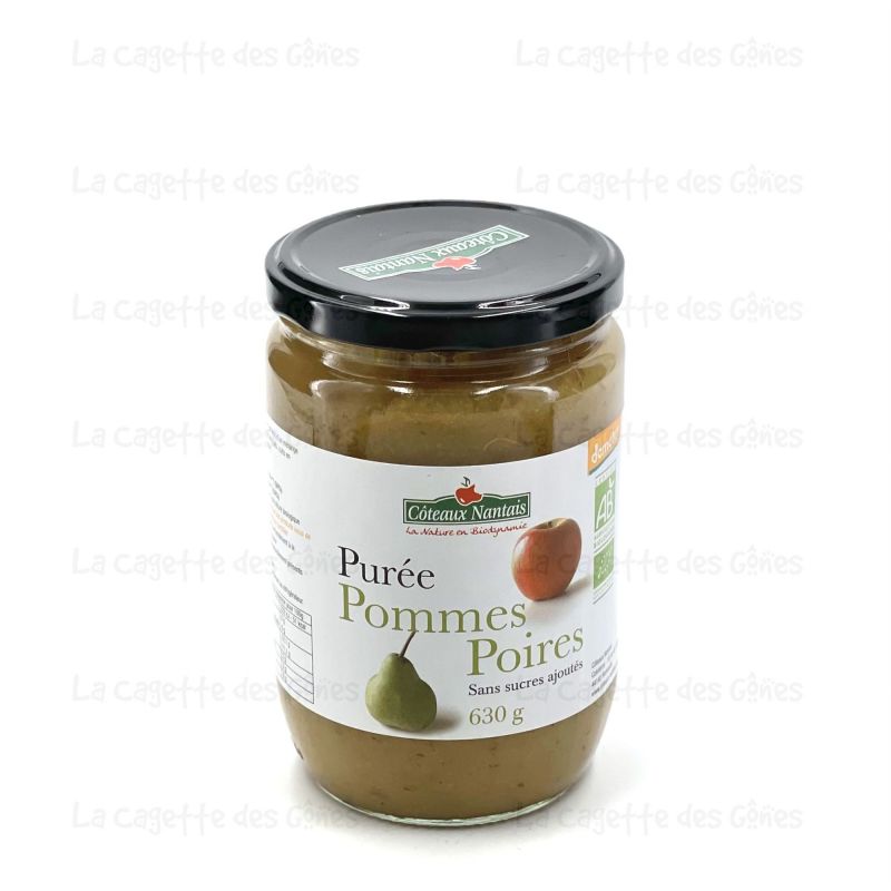 PUREE POMME-POIRE 630 G