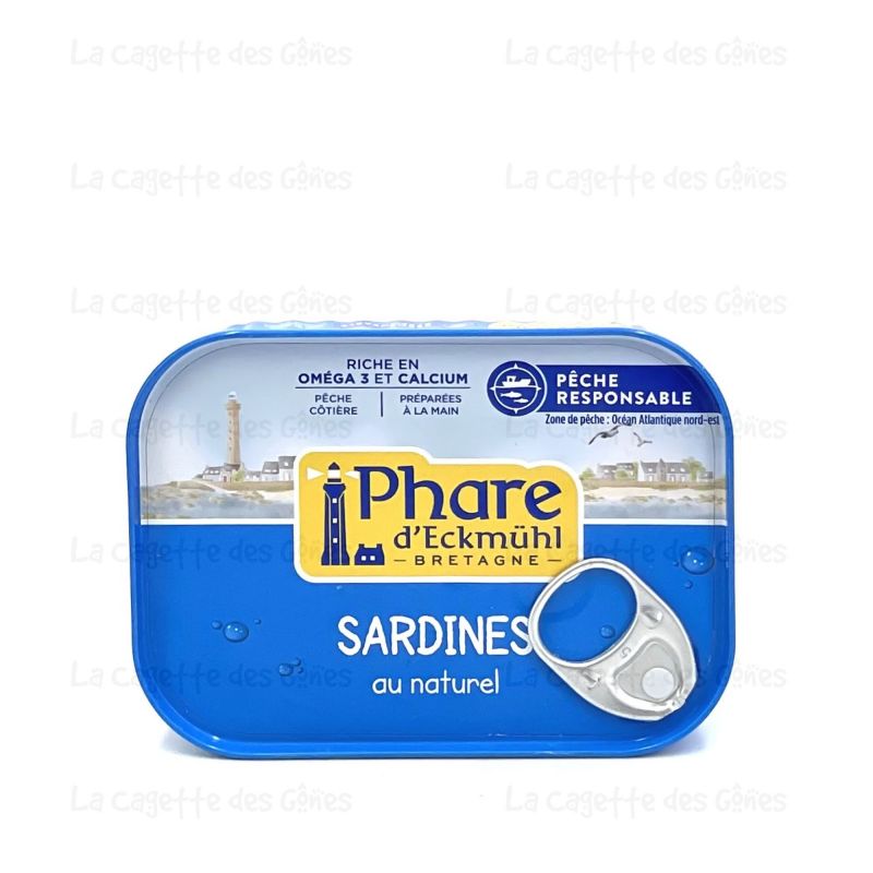 SARDINE AU NATUREL MSC 135G