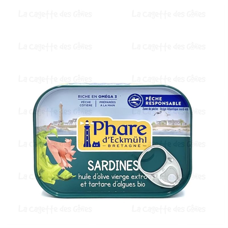 SARDINE AU TARTARE D'ALGUE 135G