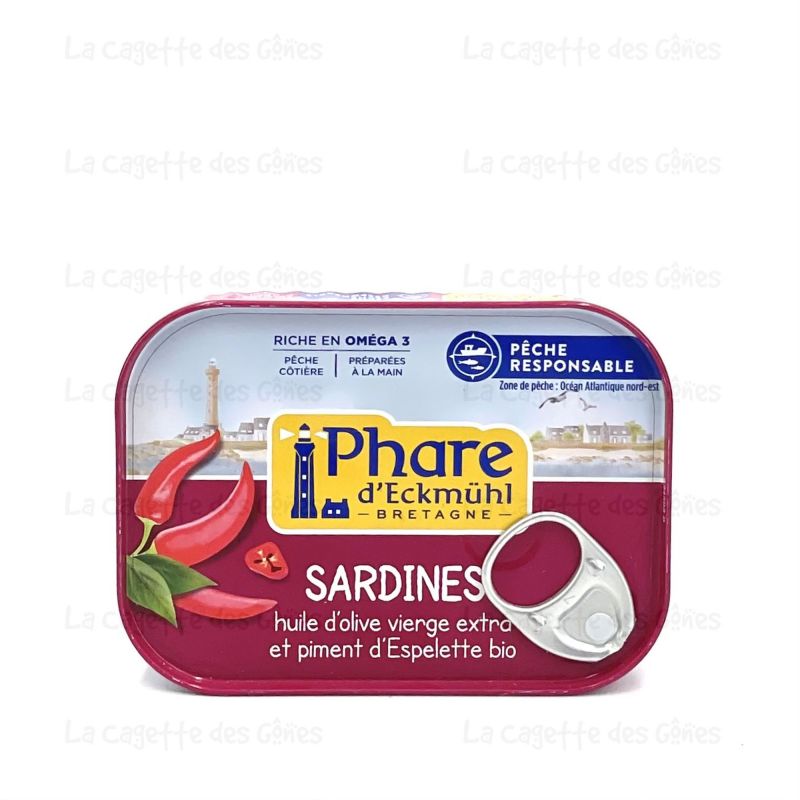 SARDINE PIMENT D'ESPELETTE 135G