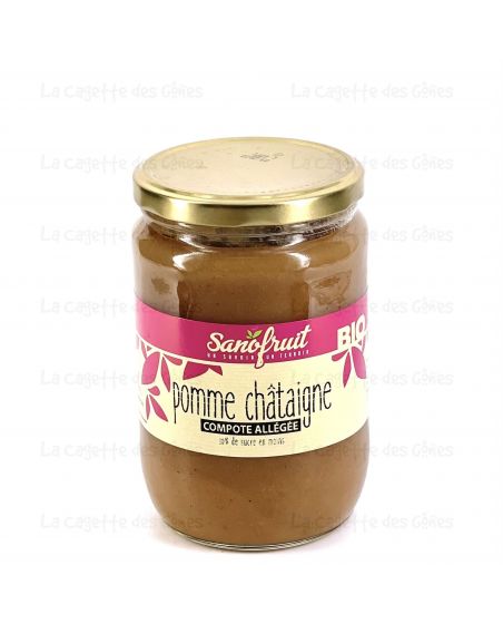 COMPOTE ALLEGEE POMME CHATAIGNE 660G