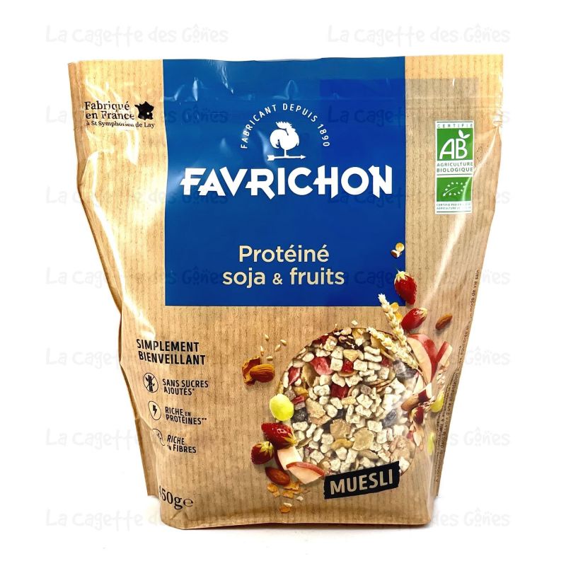 MUESLI PROTEINE ET FRUITS 450G