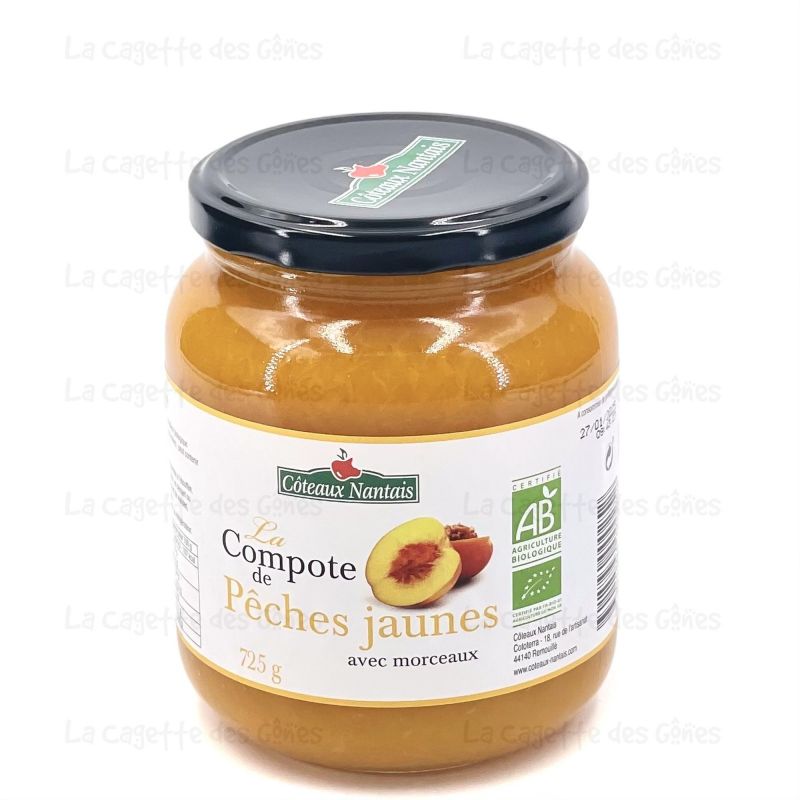 COMPOTE PECHE JAUNE 725G