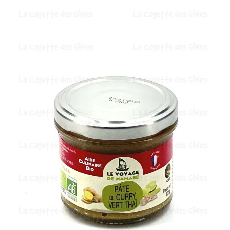 PATE POUR CURRY VERT THAI 130ML