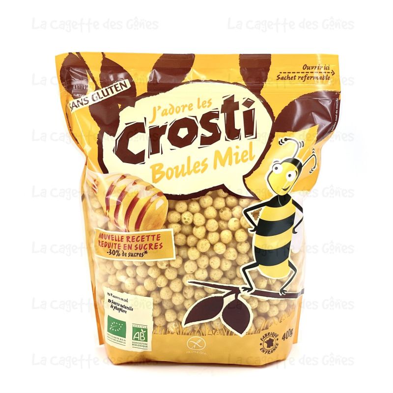 CROSTI BOULE MIEL 400G CROSTI BOULE MIEL 400G