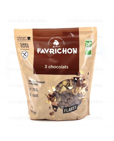 FLAKES 3 CHOCOLATS 400G