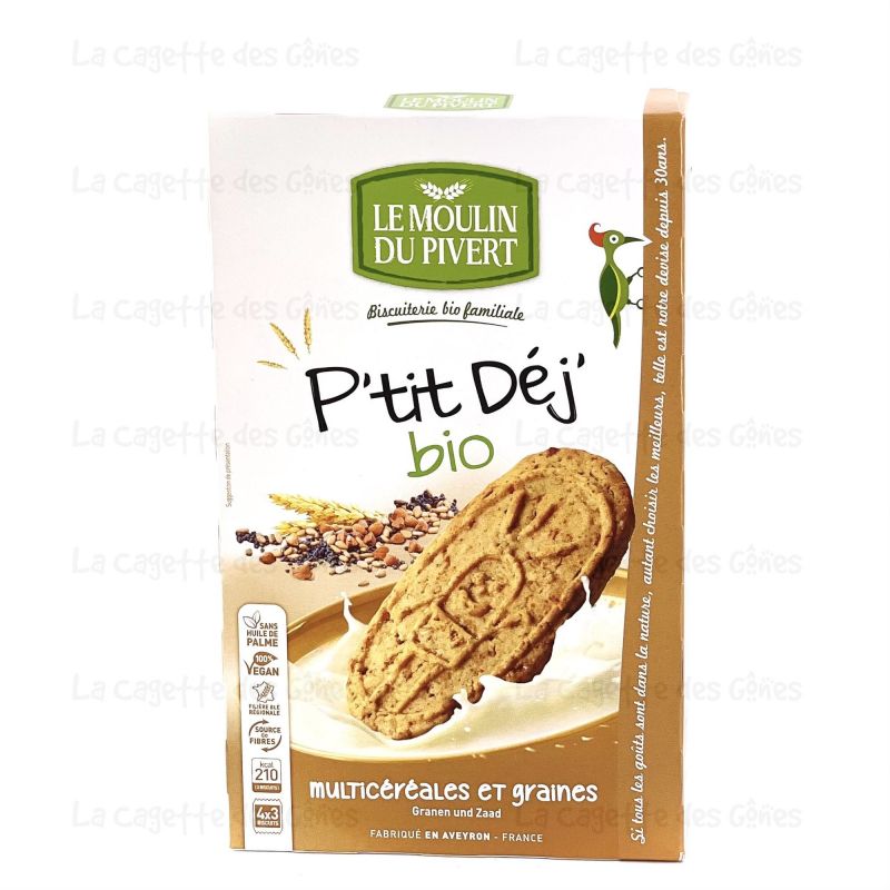 BISCUIT PETIT DEJ MULTICÉRÉALES 190G