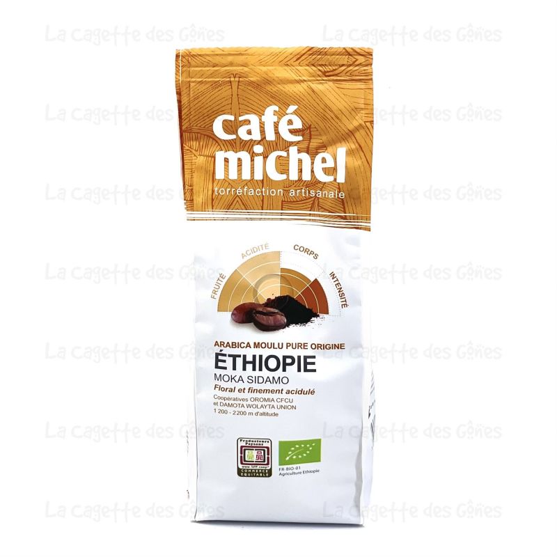 CAFE ETHIOPIE SIDAMO MOULU 250G