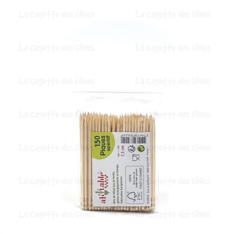 SACHET DE 150 PIQUES APERITIF FSC